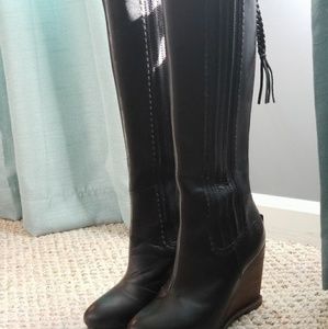 Ariat women's black leather boots size 8